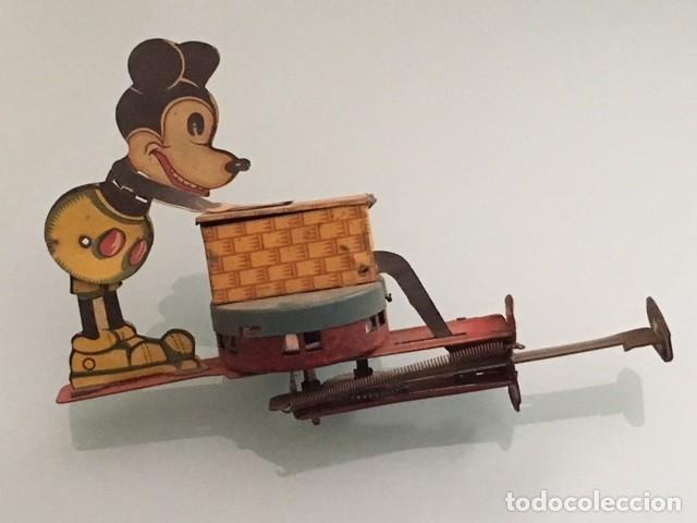 Juguete de hojalata Mickey Mouse